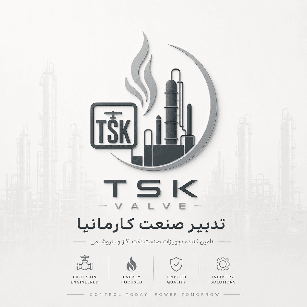 نشان تدبیر صنعت کارمانیا (TSK Valve)