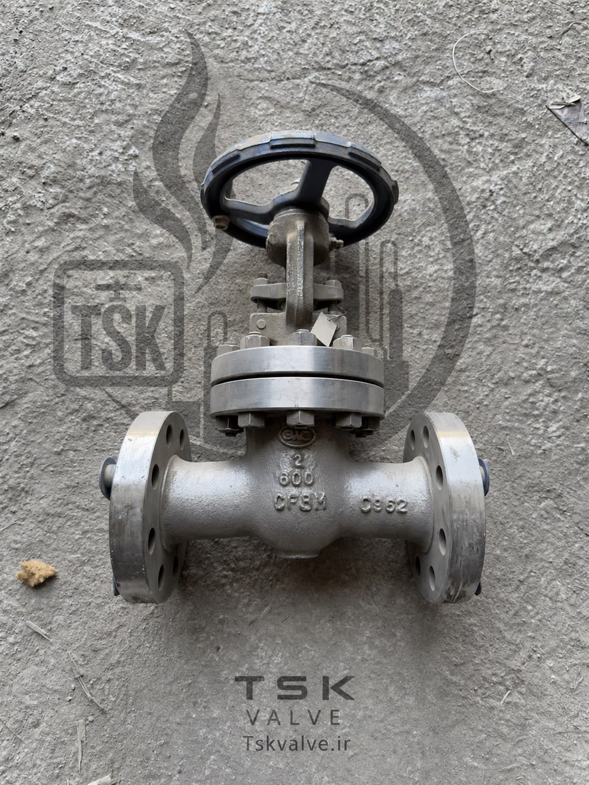 GWC 2 inch Class 600 CF8M flanged gate valve