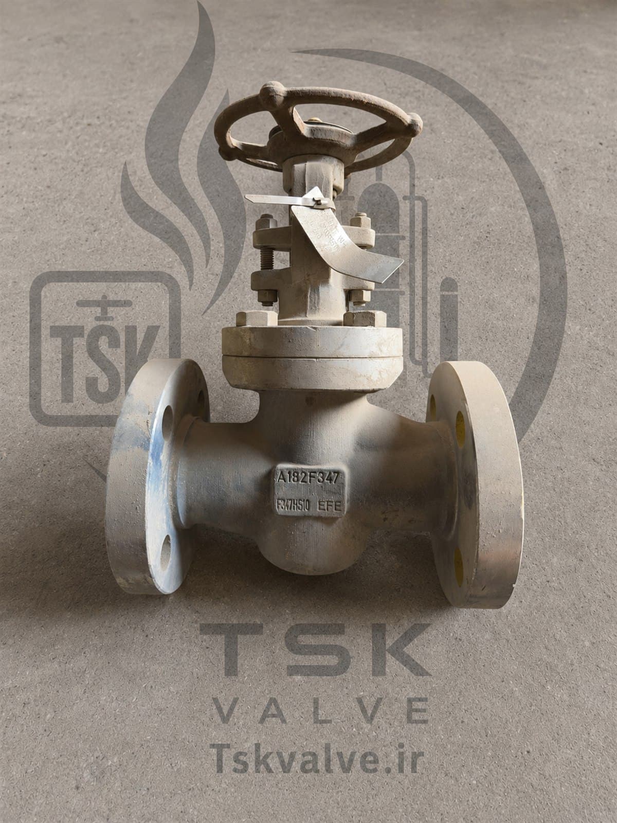 Bonney Forge 1-1/2 inch Class 600 F347 flanged gate valve