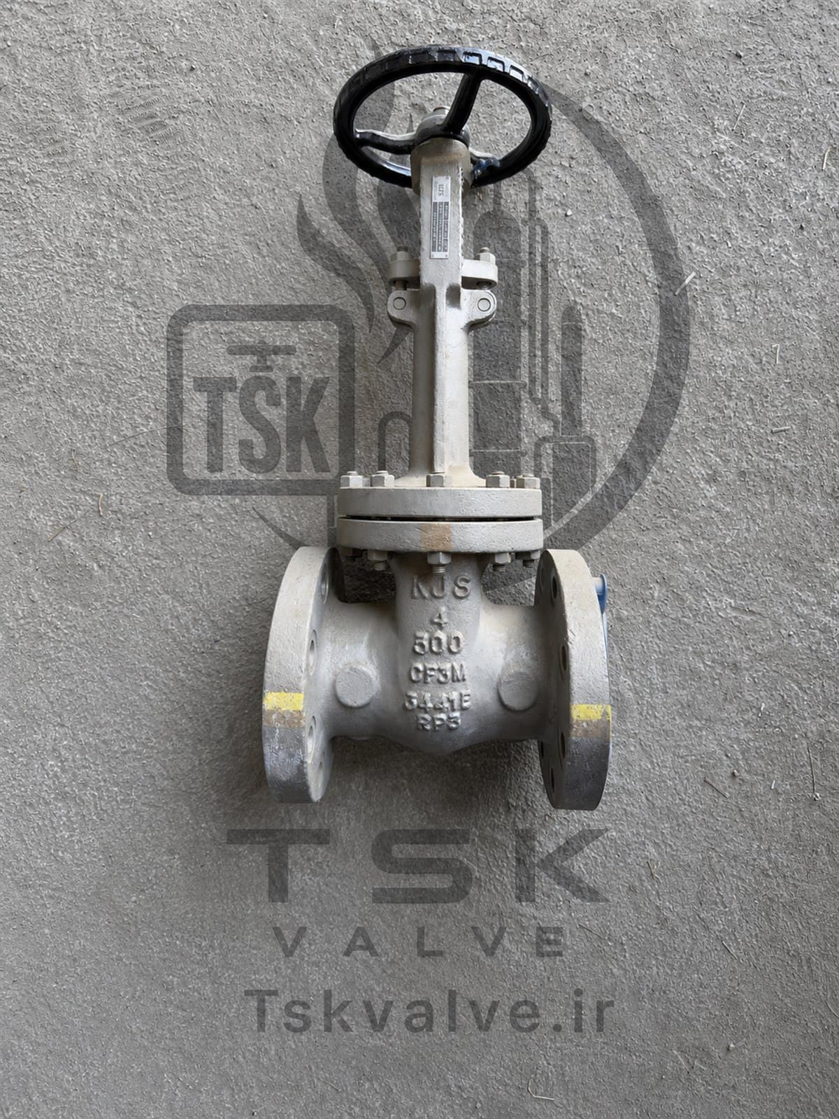 KJS 4 inch Class 300 CF3M flanged gate valve