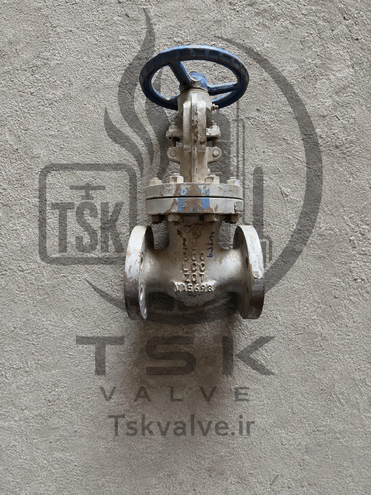 SWI 2 inch Class 300 LCC flanged gate valve