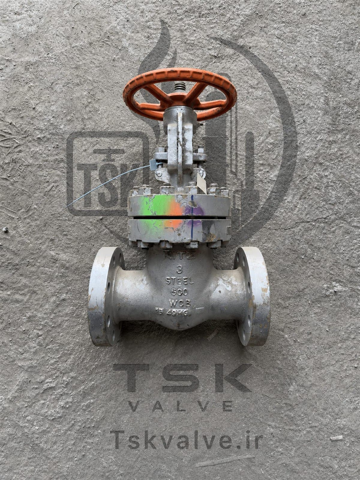 KITZ 3 inch Class 600 WCB flanged gate valve