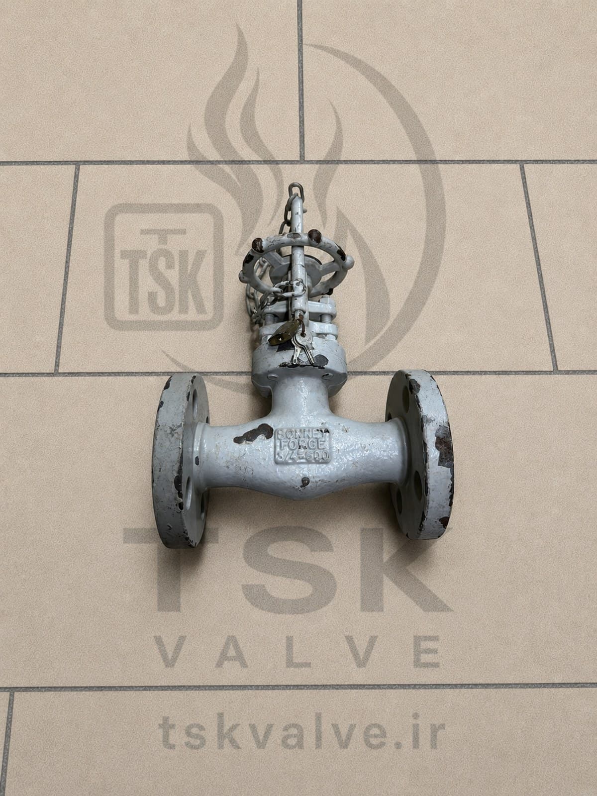Bonney Forge 3/4" Class 600 LF2 flanged gate valve