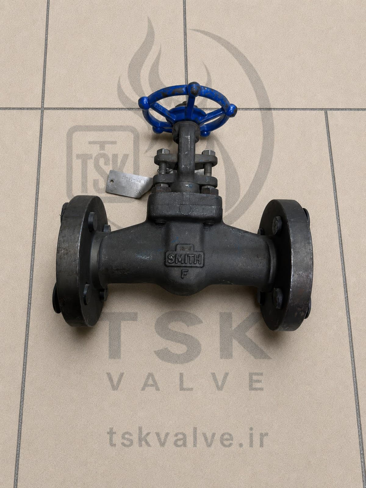 Smith 1 inch Class 600 A105 flanged gate valve