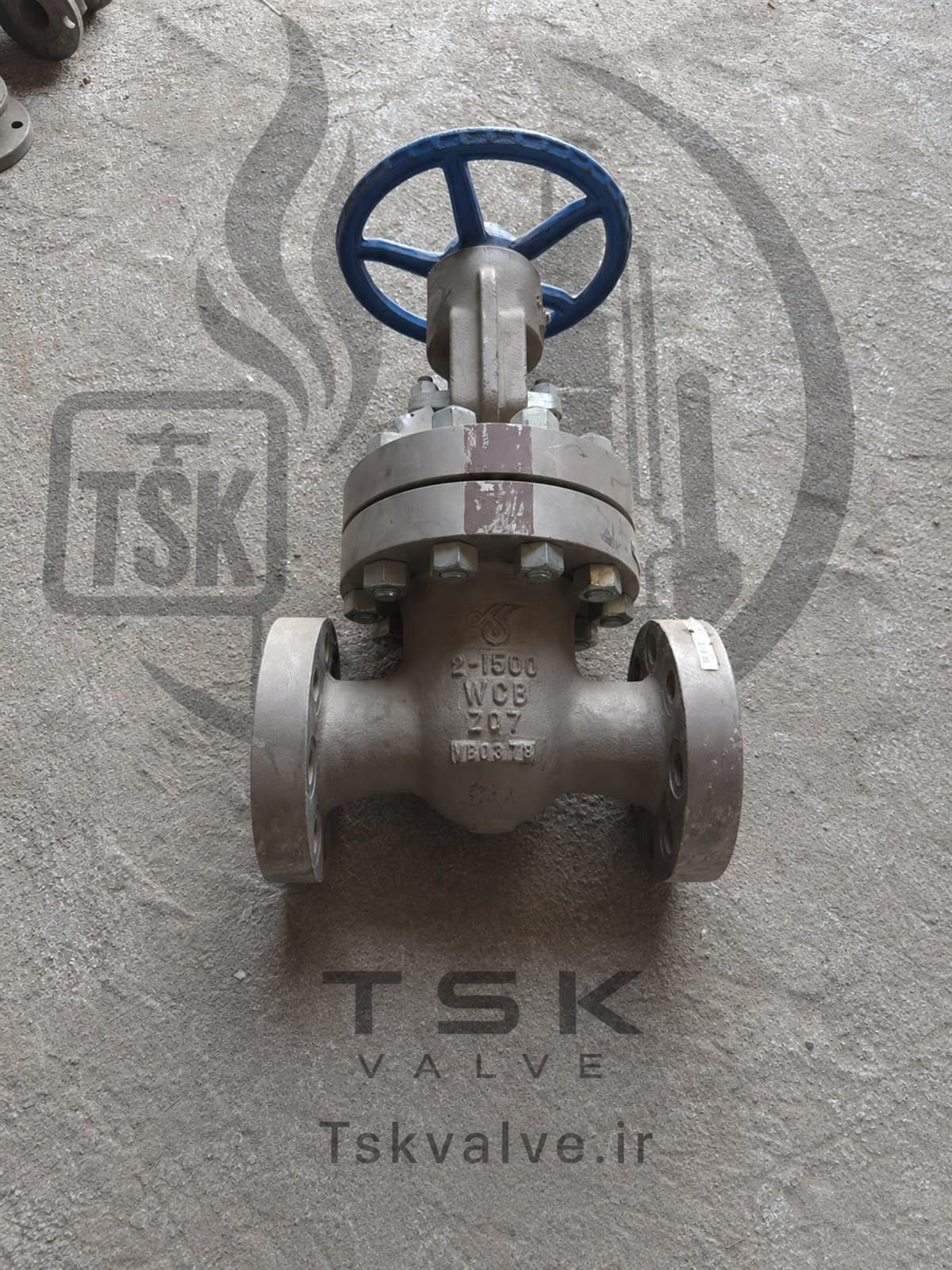DSI 2 inch Class 1500 WCB flanged gate valve