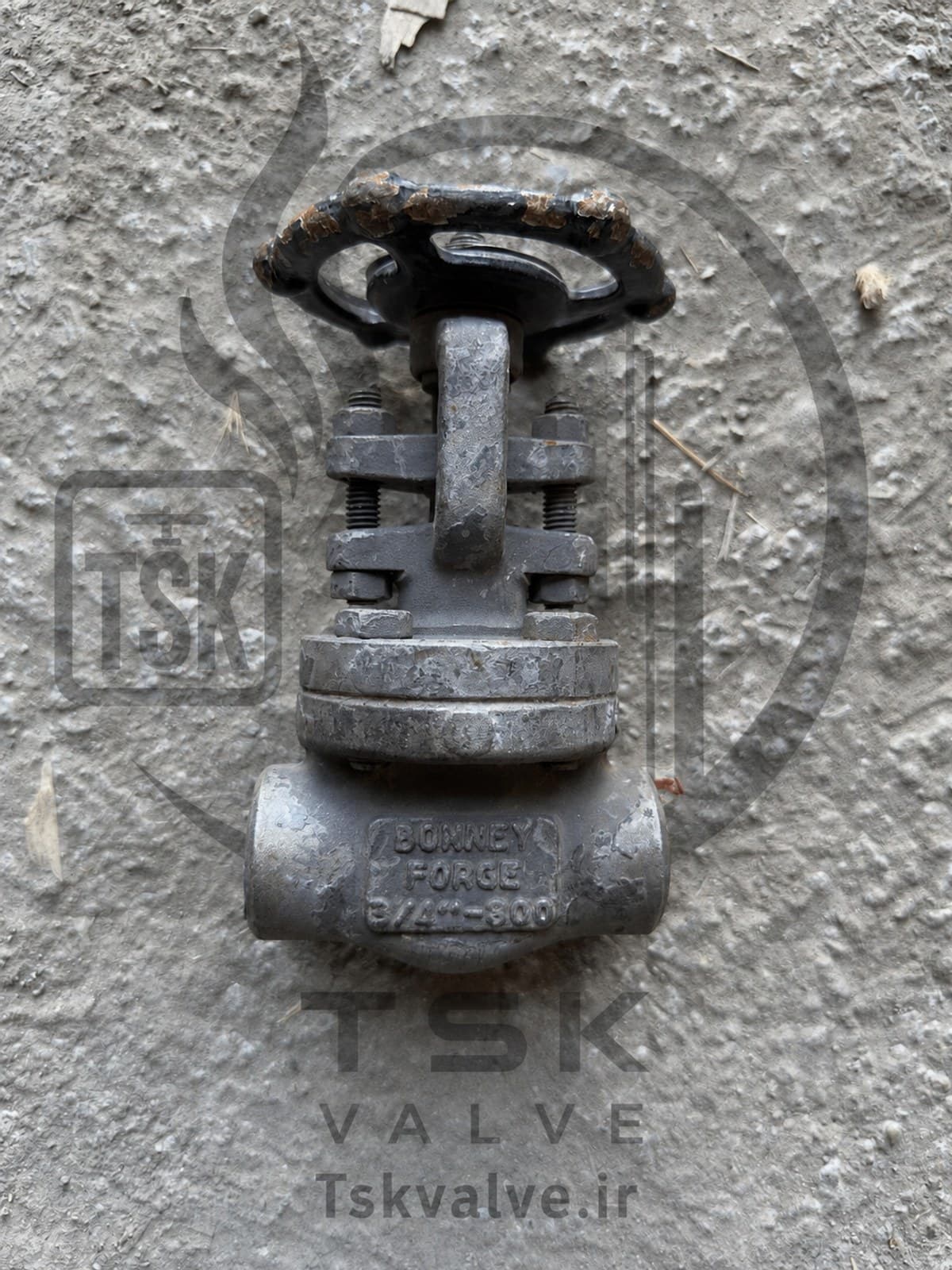 Bonney Forge 3/4" Class 800 F347 socket weld (sw) gate valve