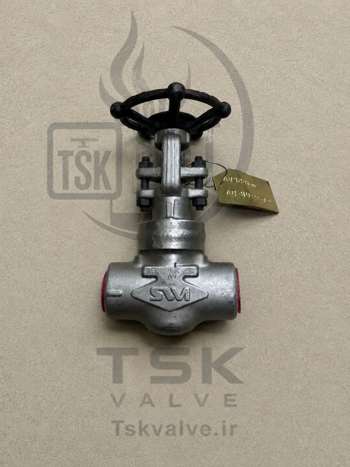 SWI Valve 1 inch Class 800 F316L socket weld (sw) gate valve
