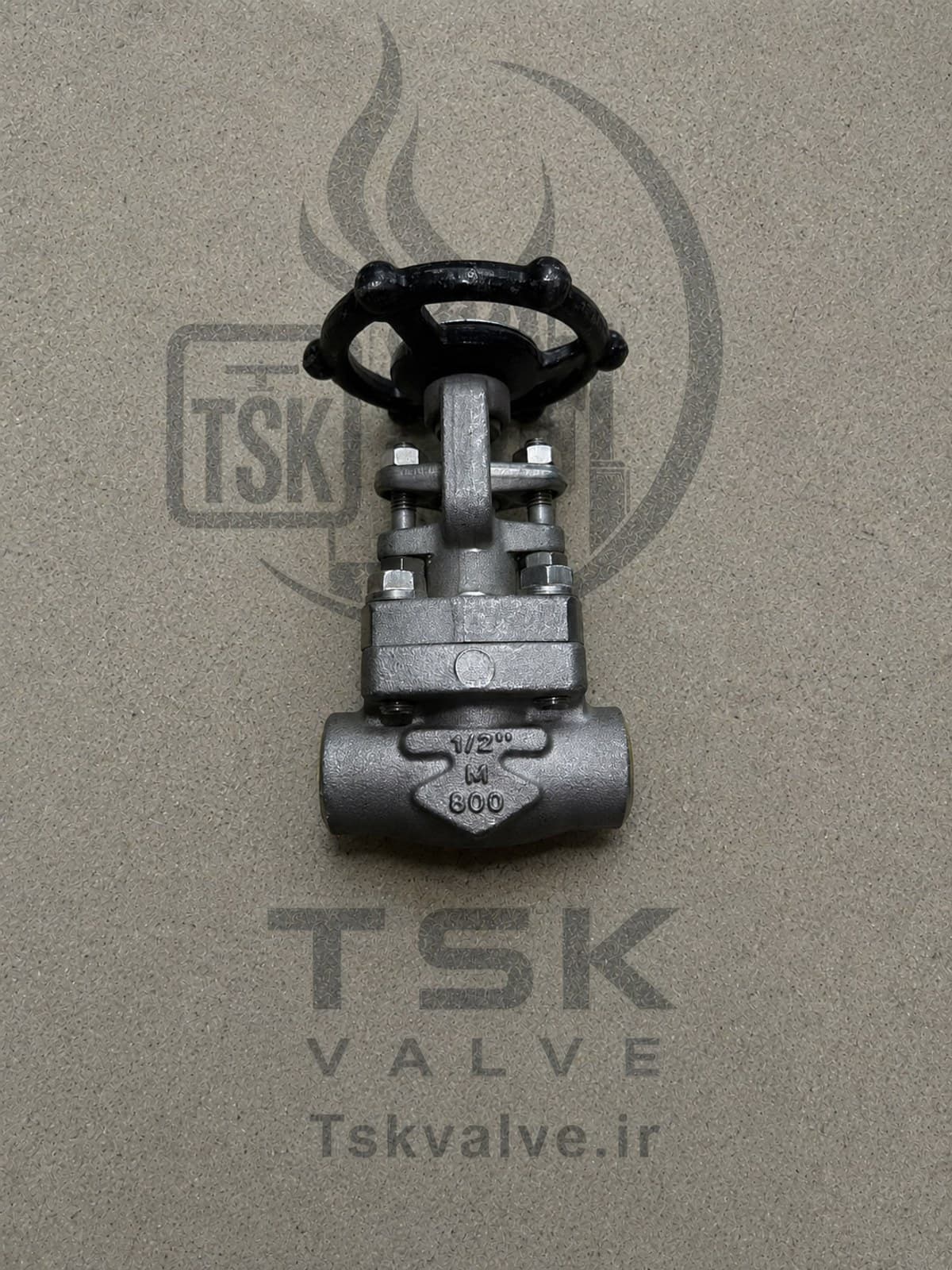 OMB 1/2" Class 800 F304H socket weld (sw) gate valve