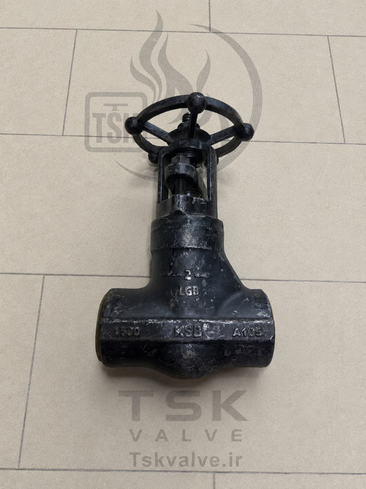 KSB 2 inch Class 1500 A105 socket weld (sw) gate valve