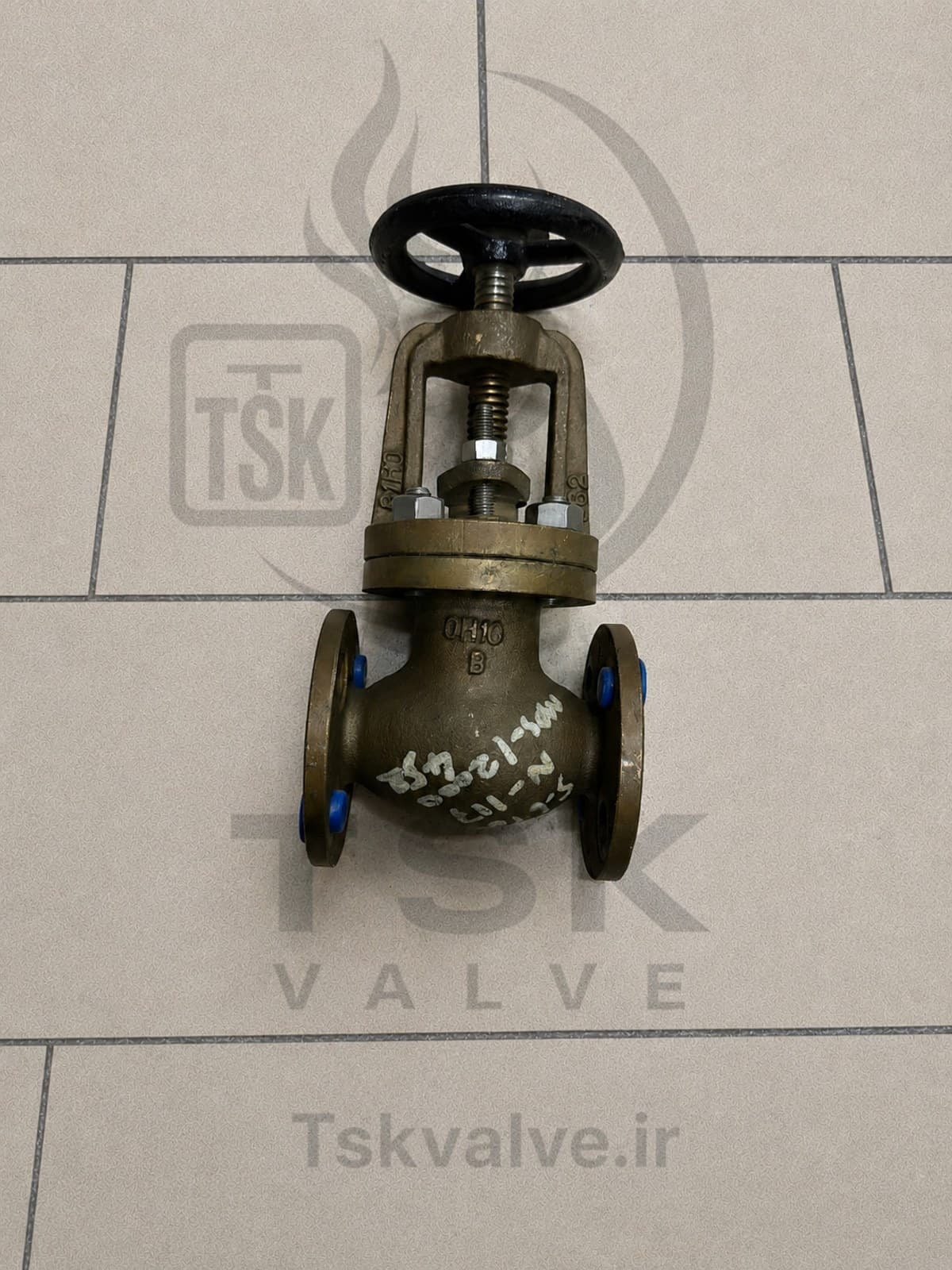 OKV 3/4" Class 150 Bronze flanged globe valve